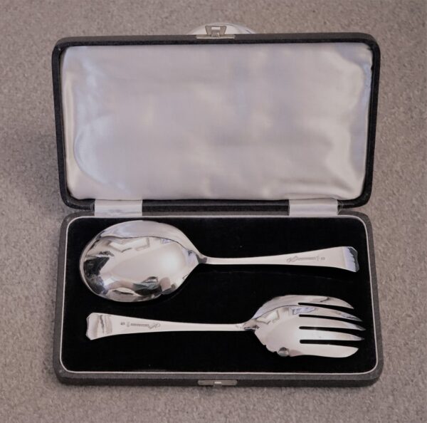 SALE - A Vintage Boxed 'ASHBERRY' Spoon & Fork Fruit Set / Ideal Gift / Present - Image 2