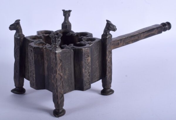 Magnificent LARGE Long handled censer c1,000 year old bakhoor burner Kufic Antiquities 3