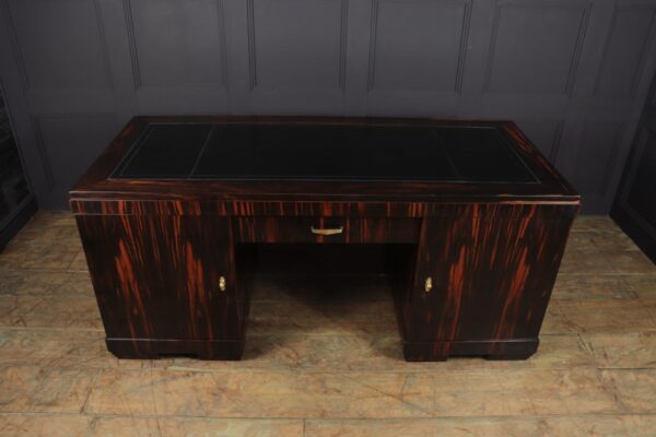 Art Deco Executive Desk in Coromandel c1930 Antique Desks 14