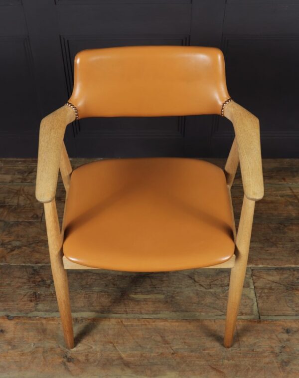 Mid Century Desk Chair in Oak by Erik Kirkegaard - Image 7