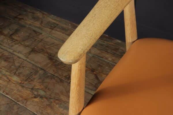 Mid Century Desk Chair in Oak by Erik Kirkegaard - Image 6