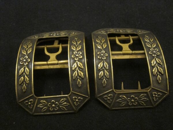 Mid 19th Century French Silver Gilt Buckles/Post incls. Antique Silver Antique Jewellery 9