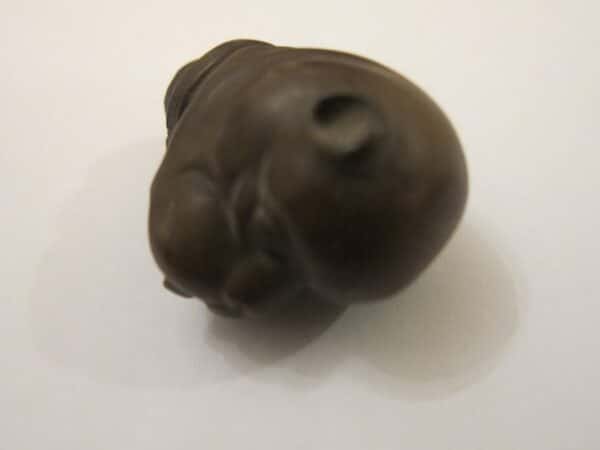 19th Century French Bulldog Cane Head/Treen - Image 7