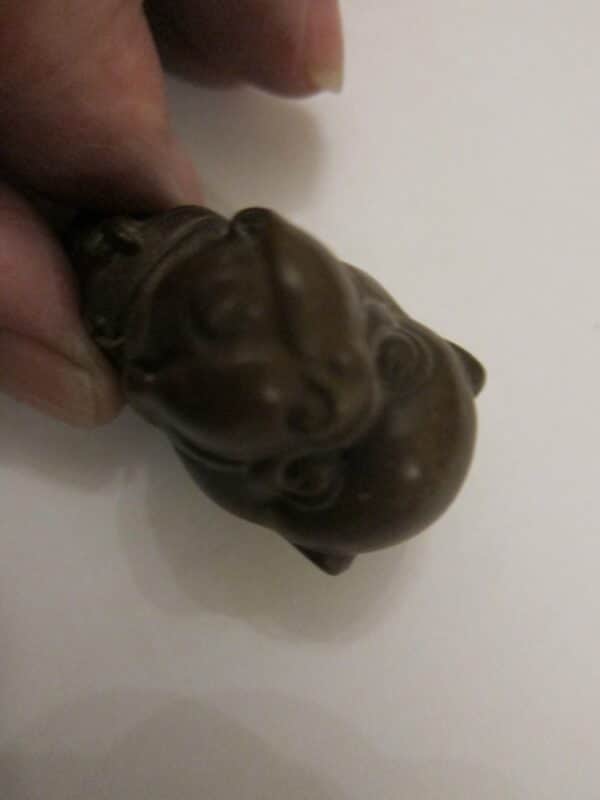 19th Century French Bulldog Cane Head/Treen - Image 4