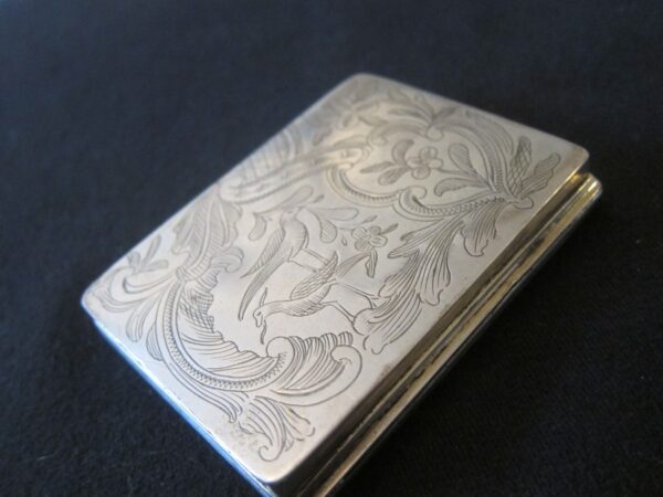19th Century Austrian Solid Silver Snuff Box - Image 2