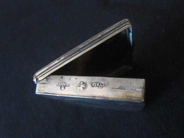 19th Century Austrian Solid Silver Snuff Box - Image 4