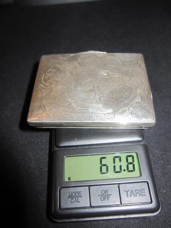 19th Century Austrian Solid Silver Snuff Box - Image 7