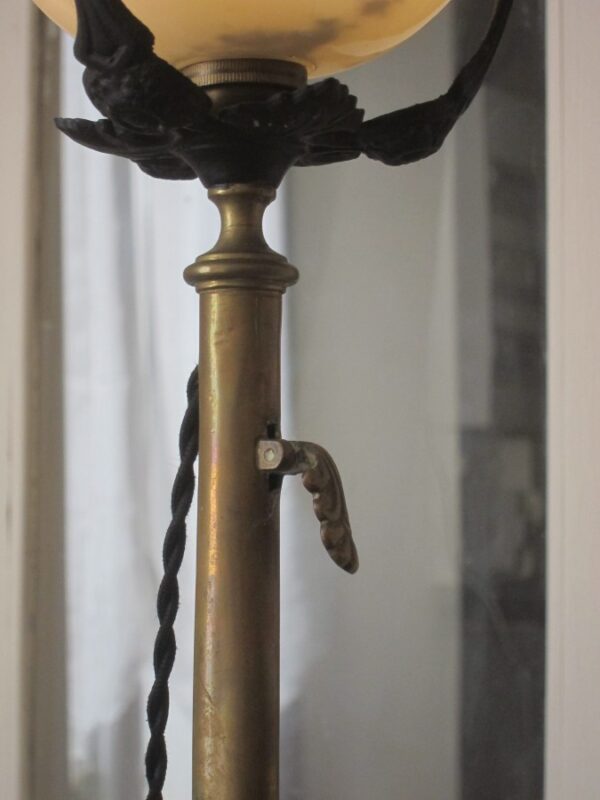 Early 20th Century French Rise & Fall Standard Lamp - Image 4