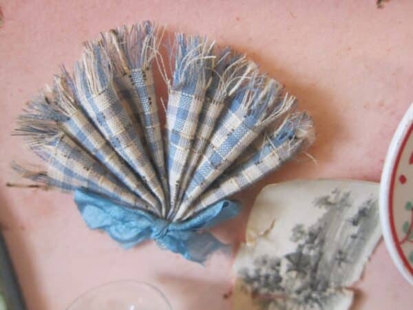 Antique French Doll's Toy Porcelaine & Glass Picnic Set - Image 8