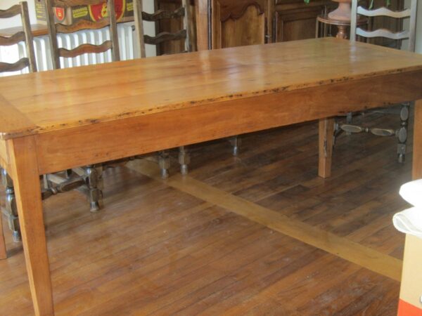 19th Century French Farm House Table/Seats 8 farm house table Antique Furniture 3