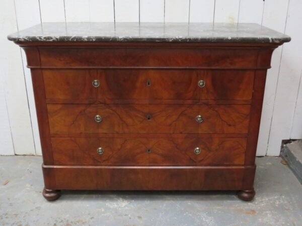 Antique French Marble Top Chest Of Drawers commode Antique Chest Of Drawers 7