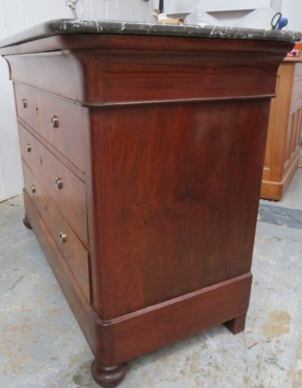 Antique French Marble Top Chest Of Drawers commode Antique Chest Of Drawers 8