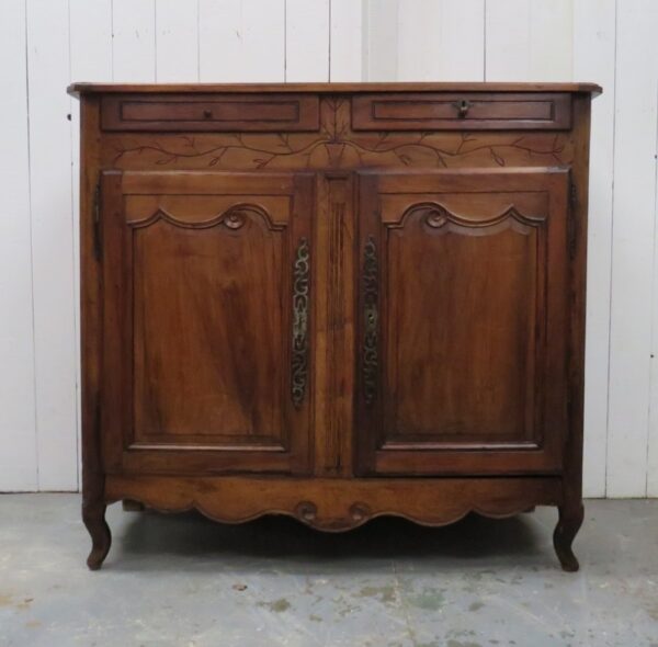 Antique French Fruit Wood Buffet