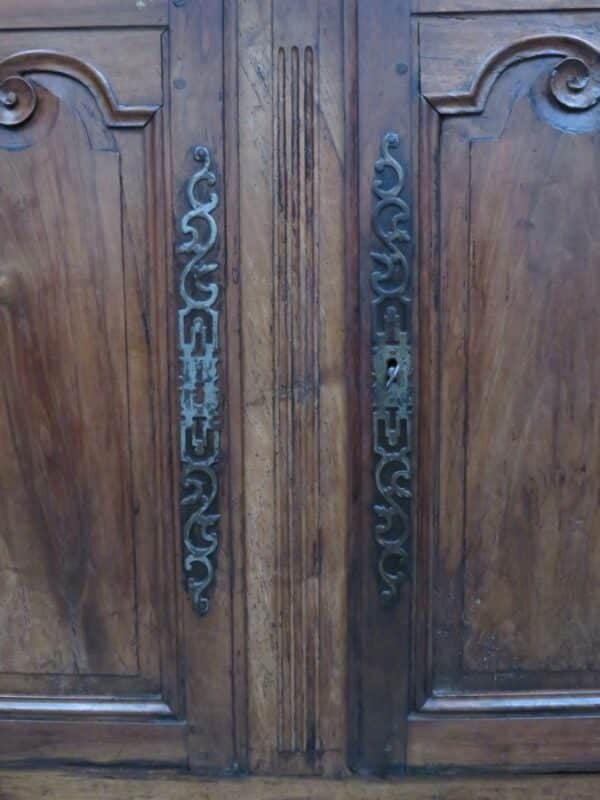 Antique French Fruit Wood Buffet - Image 12