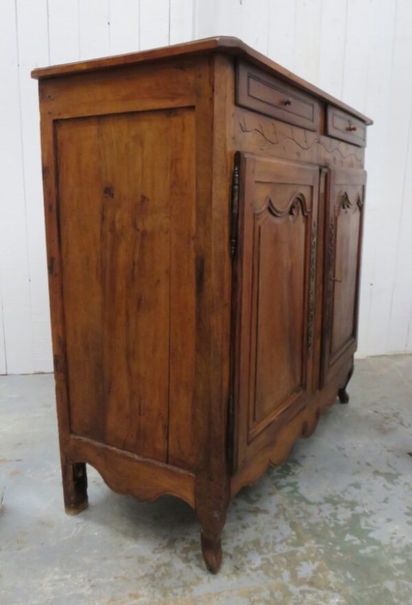 Antique French Fruit Wood Buffet Antique Antique Cabinets 4