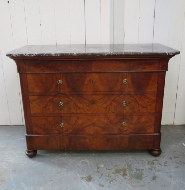 Antique French Marble Top Chest Of Drawers commode Antique Chest Of Drawers 3