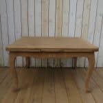 Extending Bleached Oak Draw Leaf Dining Table DRAW LEAF Antique Furniture