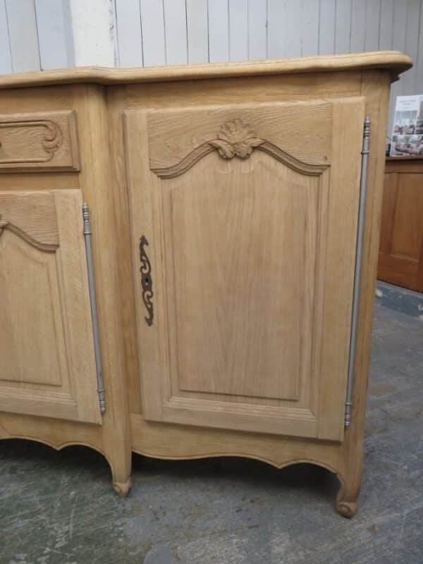 Bleached Oak French Enfilade Sideboard - Image 2