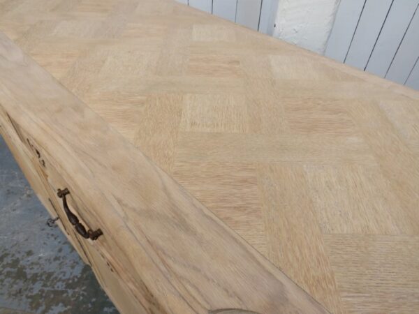 Bleached Oak French Enfilade Sideboard - Image 12