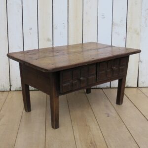 Antique French Elm Coffee Table antique table Antique Furniture