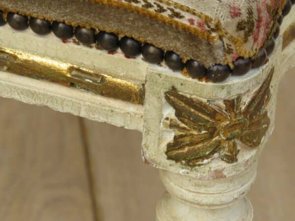 Pair Antique French Salon Chairs - Image 4