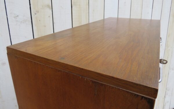 Double Tambour Front Haberdashery Filing Cabinet - Image 3