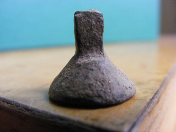 SOLD: Exceptionally Rare First Period Islamic Bronze Seal Abd ALLAH over 1,000 years old - Image 2