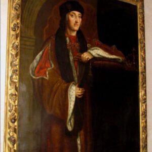 King Henry VII After Hans Holbein 1600-1625 17th Century Oil Portrait Paintings Antique Art Antique Art