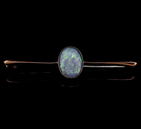 Antique Victorian 18ct Gold Navette Shaped Diamond Ring - Image 2