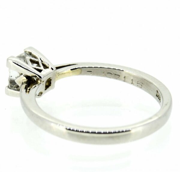 Platinum Princess Cut Diamond Single Stone Ring|Platinum Princess Cut Solitaire Diamond Ring| Platinum Diamond Ring| Plat Princess Cut Ring ring Antique Jewellery 4