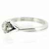 18ct White Gold Solitaire Diamond Ring| Solitaire Diamond 18ct Ring| Single Stone Diamond 18ct White Gold Ring - Image 2