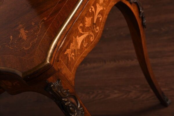 Rosewood And Marquetry Fold Over Card Table SAI1037 Antique Furniture 17