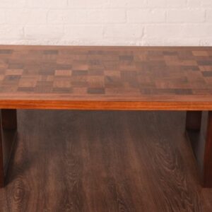 Rosewood parquetry coffee table by Poul Cadovius SAI1045 Antique Furniture