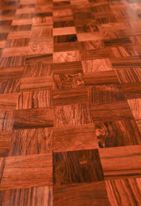 Rosewood parquetry coffee table by Poul Cadovius SAI1045 - Image 2