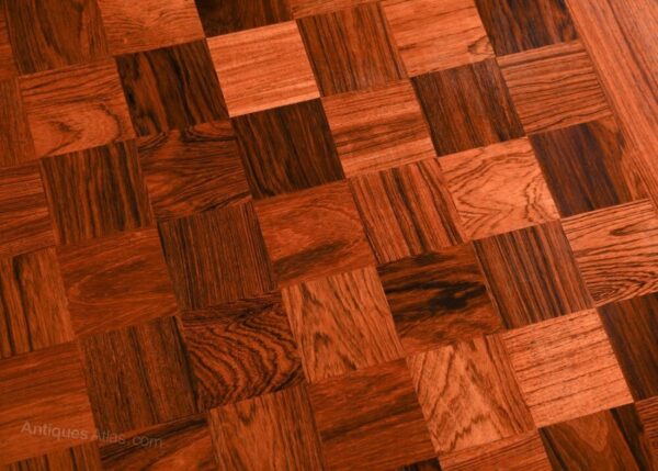 Rosewood parquetry coffee table by Poul Cadovius SAI1045 - Image 5