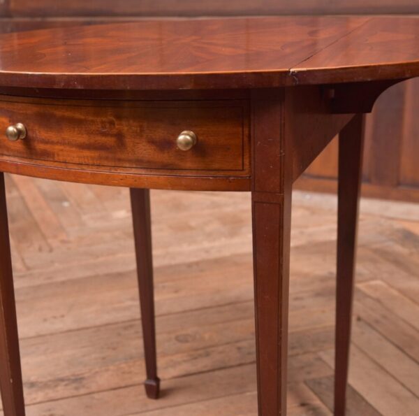Edwardian Mahogany Drop Leaf Occasional Table SAI2251 Antique Furniture 13