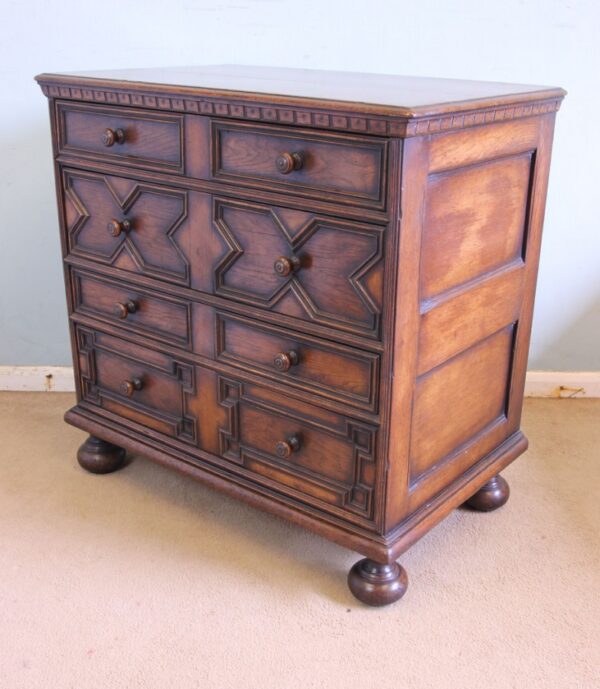 Antique Oak Chest of Drawers. - Image 10