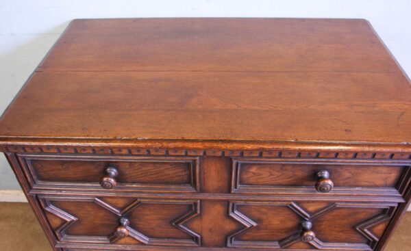 Antique Oak Chest of Drawers. - Image 6