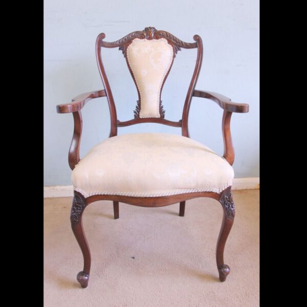 Antique Mahogany Armchair