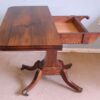 Antique Regency Rosewood Side Table / Card Games Table - Image 11