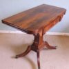 Antique Regency Rosewood Side Table / Card Games Table - Image 3