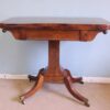 Antique Regency Rosewood Side Table / Card Games Table - Image 4