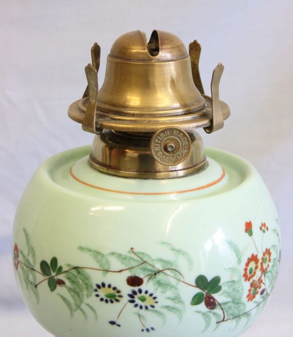 Antique Cottage Oil Lamp - Image 3