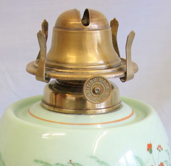 Antique Cottage Oil Lamp - Image 4