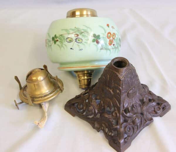 Antique Cottage Oil Lamp - Image 7