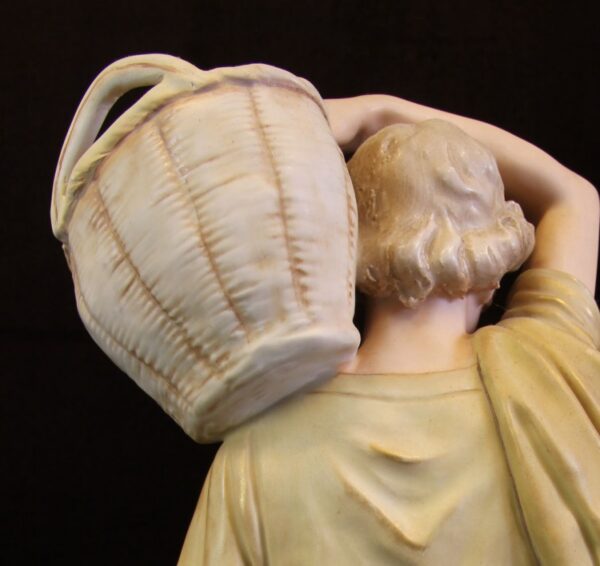 Large Pair Antique Royal Dux Figures - Image 15