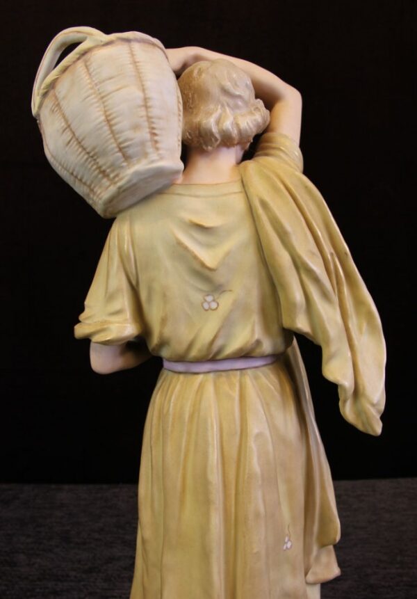 Large Pair Antique Royal Dux Figures - Image 16