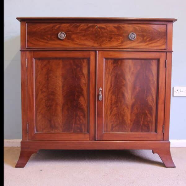 Antique Mahogany Georgian Style Chiffonier Sideboard Base