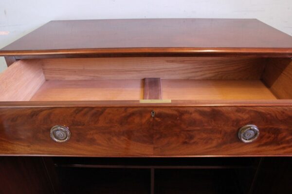 Antique Mahogany Georgian Style Chiffonier Sideboard Base - Image 10