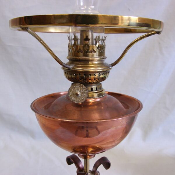 Antique Miniature Oil Lamp - Image 5
